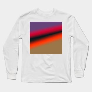 red brown abstract texture Long Sleeve T-Shirt